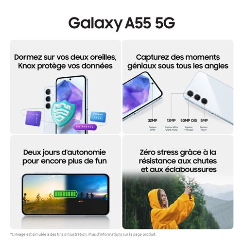 SAMSUNG GALAXY A55 5G 128GO (EU)