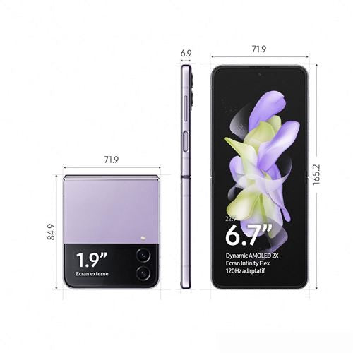 Smartphone Samsung Galaxy Z Flip4 6.7" 128GB