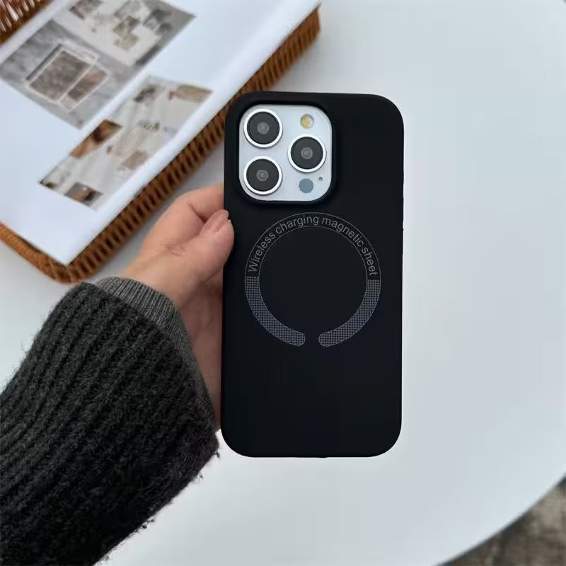 Coque Silicone avec Magsafe pour iPhone 13 Pro Max