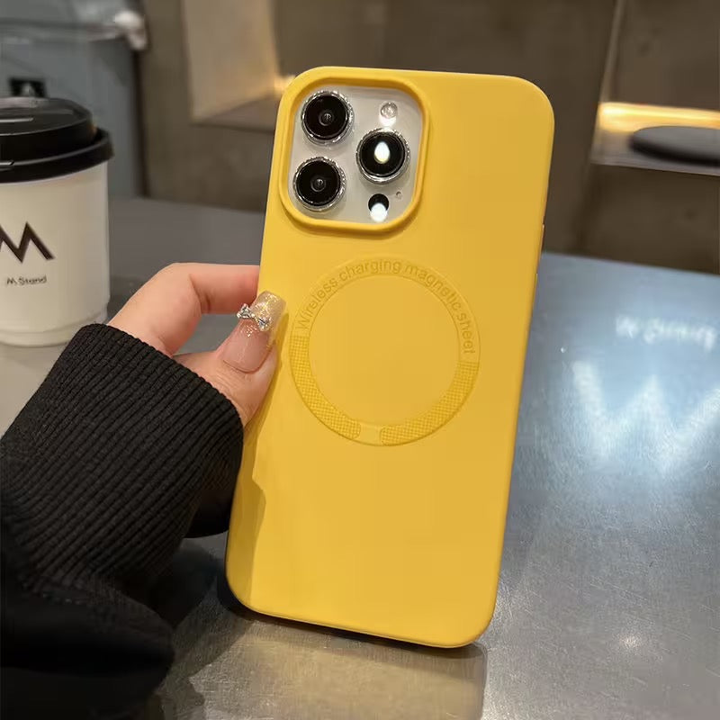 Coque Silicone avec Magsafe pour iPhone 13 Pro Max