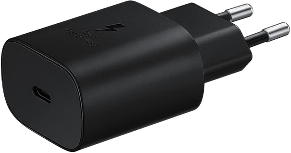 Chargeur de charge ultra rapide 25 W, port USB de type C (sans câble)