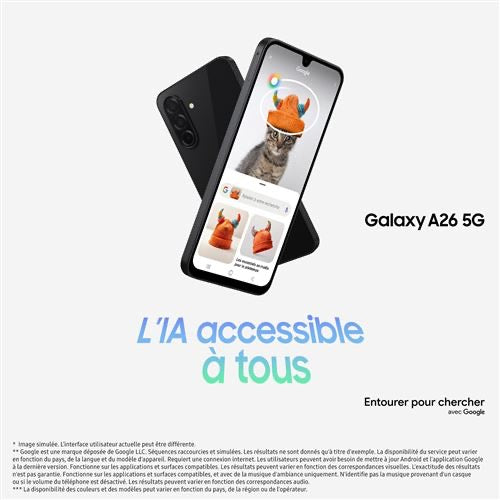 SAMSUNG GALAXY A26 5G 128GO