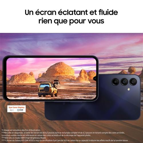 SAMSUNG GALAXY A15 5G 4/128GO VERSION EU