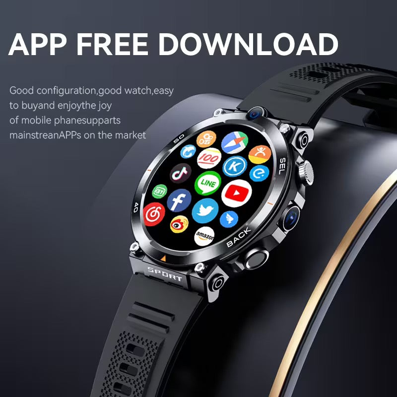 MONTRE CONNECTEE AVEC CARTE SIM 4G ECRAN