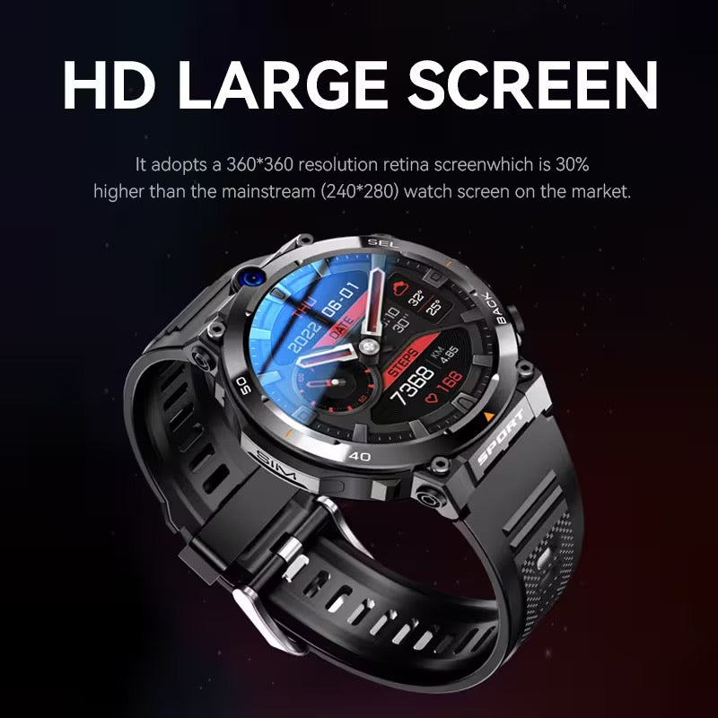 MONTRE CONNECTEE AVEC CARTE SIM 4G ECRAN