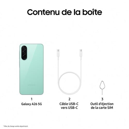 SAMSUNG GALAXY A26 5G 128GO