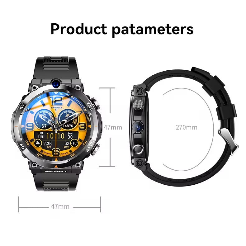 MONTRE CONNECTEE AVEC CARTE SIM 4G ECRAN